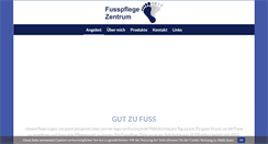 Desktop Screenshot of fusspflege-zentrum.ch